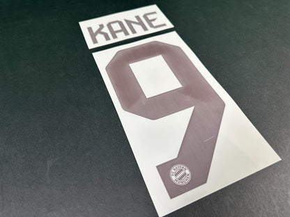 2024 2025 OFFICIAL BAYERN MUNICH KANE 9 HOME PLAYER SIZE NAMESET