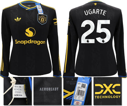 BNWT 2025 2026 MANCHESTER UNITED ADIDAS 3RD SHIRT LS UGARTE 25