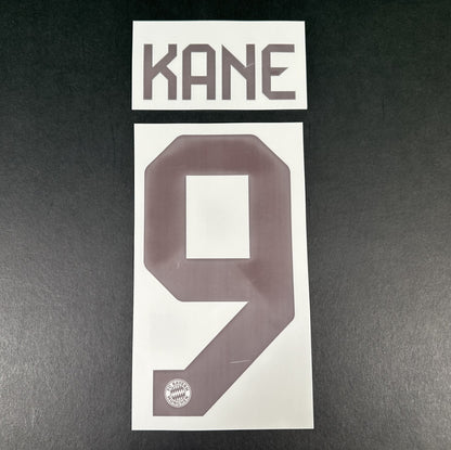 2024 2025 OFFICIAL BAYERN MUNICH KANE 9 HOME PLAYER SIZE NAMESET