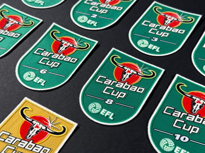 2025 2026 OFFICIAL PLAYER SIZE EFL CARABAO CUP WINNERS SLEEVE PATCHES