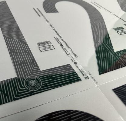 2020 2021 OFFICIAL NAME AND NUMBERING GERMANY HOME BLACK SHIRT NUMBERS