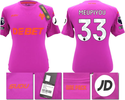 BNWT 2024/2025 WOLVES F.C. SUDU THIRD SHIRT MEUPIYOU 33