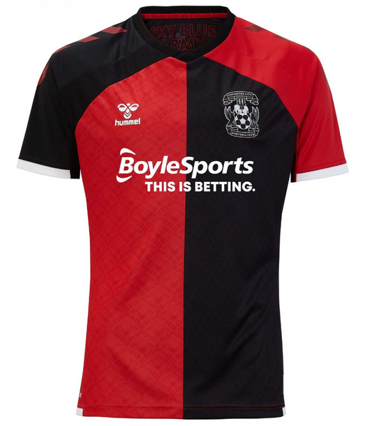 BNWT 2020 2021 COVENTRY AWAY HUMMEL FOOTBALL SHIRT MEN'S SMALL