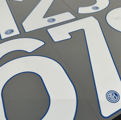 INTER MILAN 2020 2021 OFFICIAL HOME WHITE PLAYER SIZE NUMBER 255mm