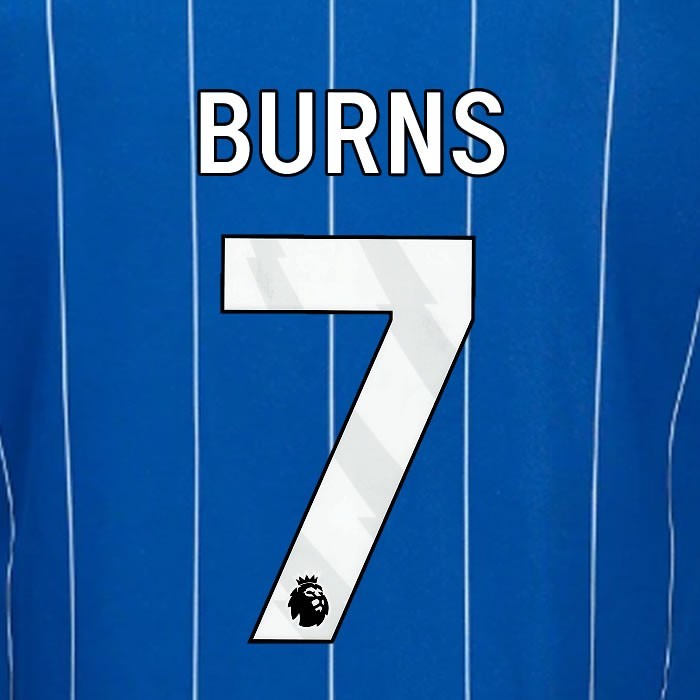 2024 2025 OFFICIAL IPSWICH TOWN BURNS 7 WHITE HOME PLAYER SIZE NAME SET