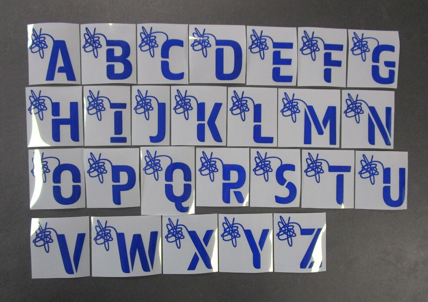 2020 2023 OFFICIAL EFL FOOTBALL LEAGUE BLUE PLAYER SIZE MIND LETTERS