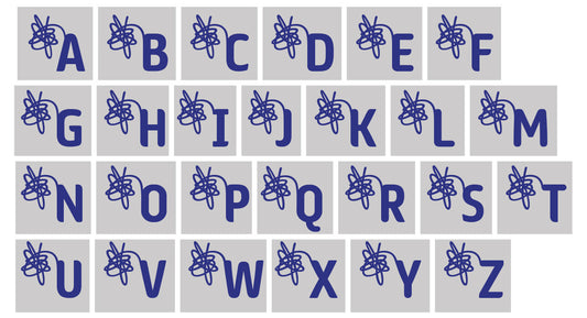 2019 2020 OFFICIAL EFL FOOTBALL LEAGUE BLUE PLAYER SIZE MIND LETTERS