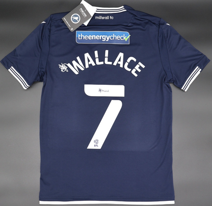 BNWT 2020 2021 MILLWALL HOME MACRON WALLACE 7 FOOTBALL SHIRT MEN'S SMALL