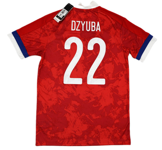 BNWT RUSSIA ADIDAS HOME 2020 2021 DZYUBA 22 SHIRT MENS MEDIUM
