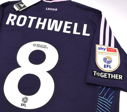 BNWT ADIDAS 2024 2025 LEEDS UNITED THIRD ROTHWELL 8 + PATCHES SHIRT MEN'S MEDIUM