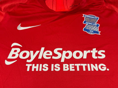 BNWT 2020 2021 BIRMINGHAM CITY AWAY NIKE FOOTBALL SHIRT MEN'S MEDIUM