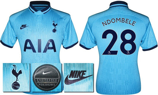 BNWT 2019 2020 NIKE TOTTENHAM HOTSPUR NDOMBELE 28 3RD SHIRT MEN'S