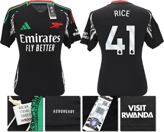 BNWT 2024/2025 ARSENAL F.C. ADIDAS AWAY SHIRT RICE 41