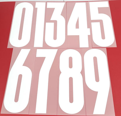 2020 2021 OFFICIAL STILSCREEN CZECH REPUBLIC HOME WHITE SHIRT NUMBERS 280MM