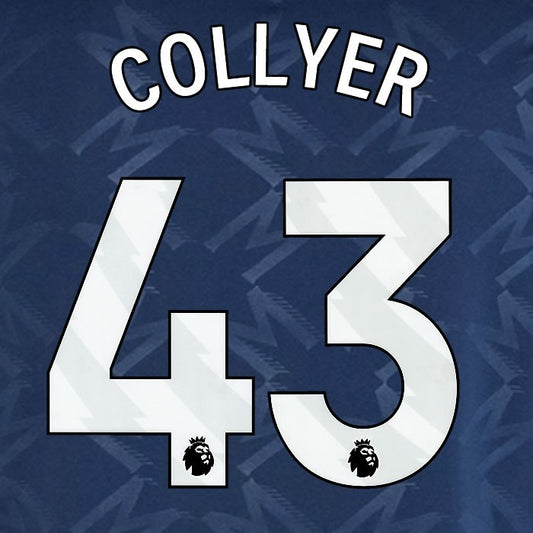 2024 2025 MANCHESTER UNITED BERBATOV 9 AWAY WHITE PLAYER SIZE NAMESET
