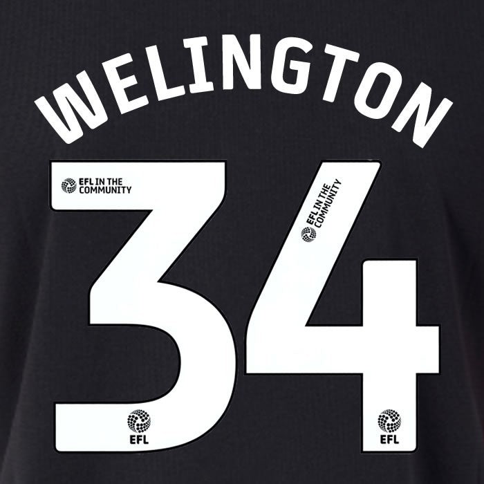 25 26 SOUTHAMPTON FC WELINGTON 34 OFFICIAL WHITE HOME PLAYER SIZE NAME SET 230MM