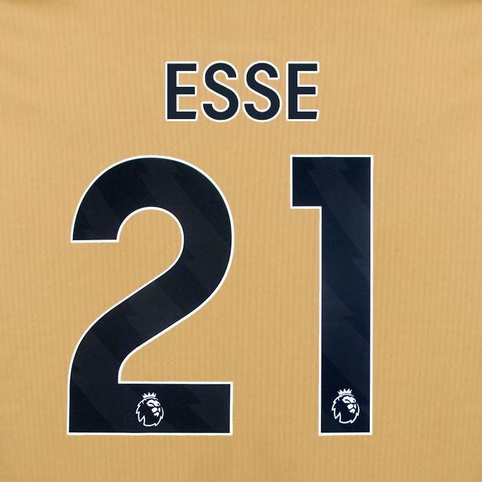 2025 2026 OFFICIAL CRYSTAL PALACE ESSE 21 BLACK 3RD PLAYER SIZE NAMESET