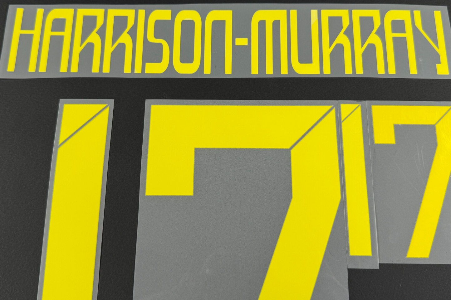 SCOTLAND 2024-2025 OFFICIAL SPORTING ID HARRISON-MURRAY 17 HOME NAME SET