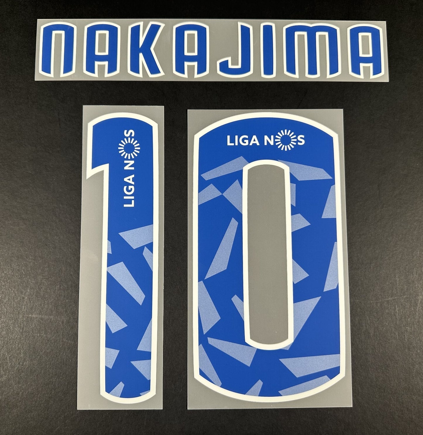 FC PORTO 2019 2021 OFFICIAL NAKAJIMA 10 AWAY PLAYER SIZE NAMESET