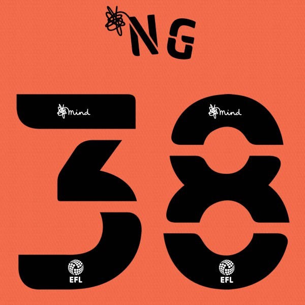 CARDIFF 2020 2021 OFFICIAL NG 38 3RD PLAYER SIZE NAME SET