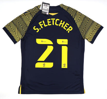 BNWT 2020 2021 STOKE CITY MACRON AWAY SHIRT S. FLETCHER 21 MEN'S MEDIUM