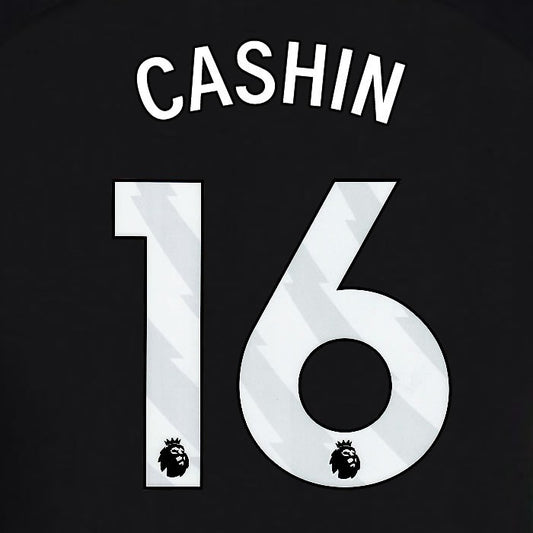 2024 2025 OFFICIAL BRIGHTON CASHIN 16 3RD WHITE PLAYER SIZE NAMESET