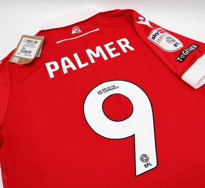 BNWT 2024 2025 WREXHAM A.F.C MACRON HOME SHIRT PALMER 9 + PATCHES / MEDIUM