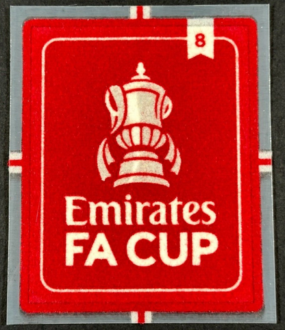 2024 OFFICIAL SPORTING ID EMIRATES FA CUP CHELSEA 8X WINNERS PATCH