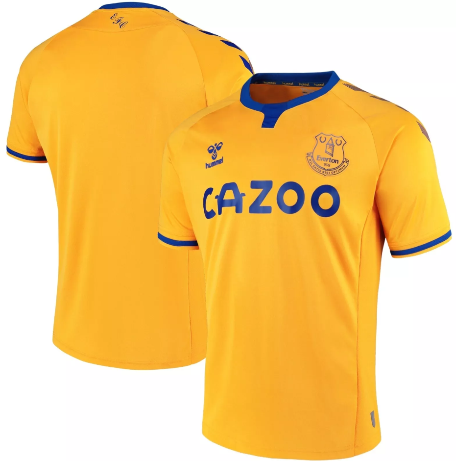 BNWT 2020 2021 HUMMEL EVERTON AWAY SHIRT MEN'S SIZE