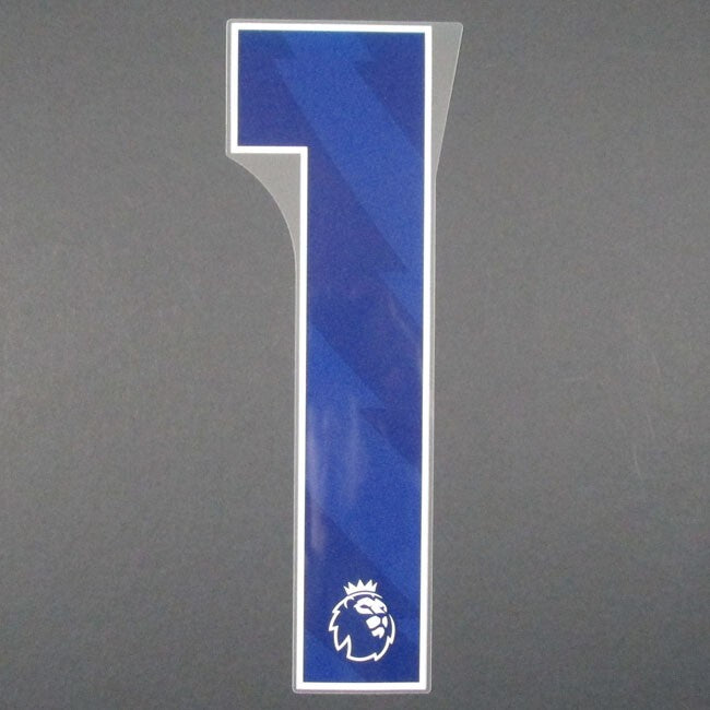 2023 2024 OFFICIAL AVERY DENNISON PREMIER LEAGUE PLAYER SIZE BLUE NUMBER 1