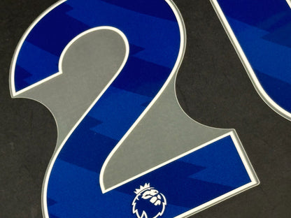 CHELSEA 2023 2025 PALMER 20 OFFICIAL AVERY DENNISON BLUE PLAYER SIZE NAME SET
