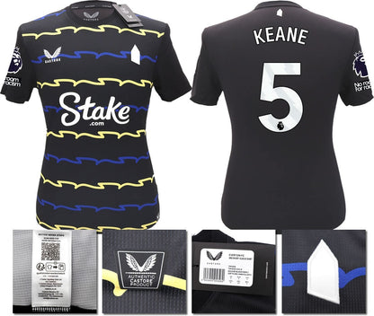 BNWT 2025/2026 EVERTON F.C. CASTORE 3RD SHIRT KEANE 5