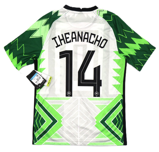 BNWT 2020 2021 PUMA NIGERIA HOME SHIRT IHEANACHO 14 MENS MEDIUM