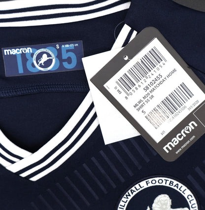 BNWT 2020 2021 MILLWALL HOME MACRON WALLACE 7 FOOTBALL SHIRT MEN'S SMALL