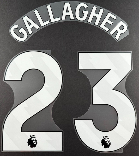 2023 2024 OFFICIAL CHELSEA GALLAGHER 23 WHITE HOME PLAYER SIZE NAMESET