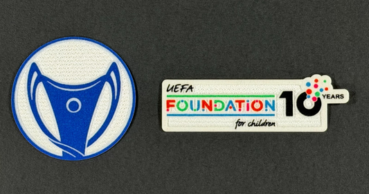 2025 2026 OFFICIAL SPORTING ID WOMENS CHAMPIONS LEAGUE SLEEVE PATCH SET