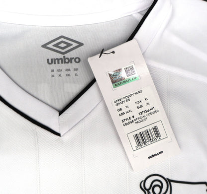 BNWT 2020 2021 DERBY HOME UMBRO FOOTBALL SHIRT BIELIK 5 MEN'S XL