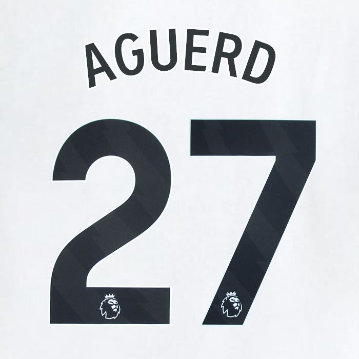 2023 2024 WEST HAM AGUERD 27 OFFICIAL AWAY BLACK PLAYER SIZE NAMESET