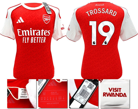 BNWT 2025/2026 ARSENAL F.C. ADIDAS HOME SHIRT TROSSARD 19