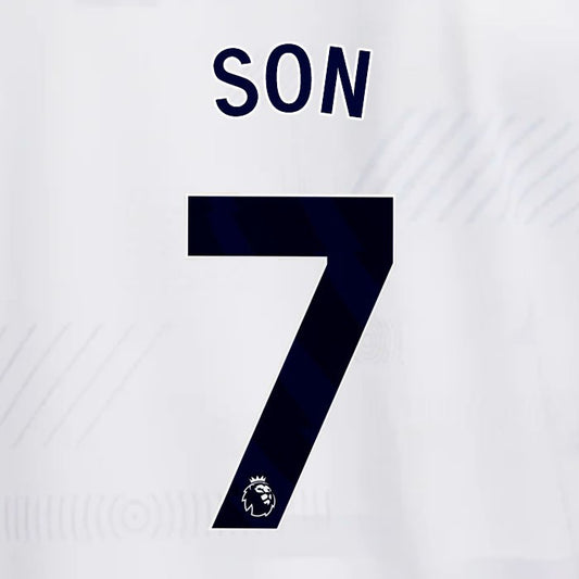 SPURS 2023 2024 SON 7 BLUE HOME PLAYER SIZE NAME SET
