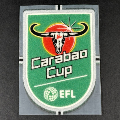 2024 EFLCARABAO CUP SLEEVE PATCH PLAYER SIZE - OFFICIAL 90MM