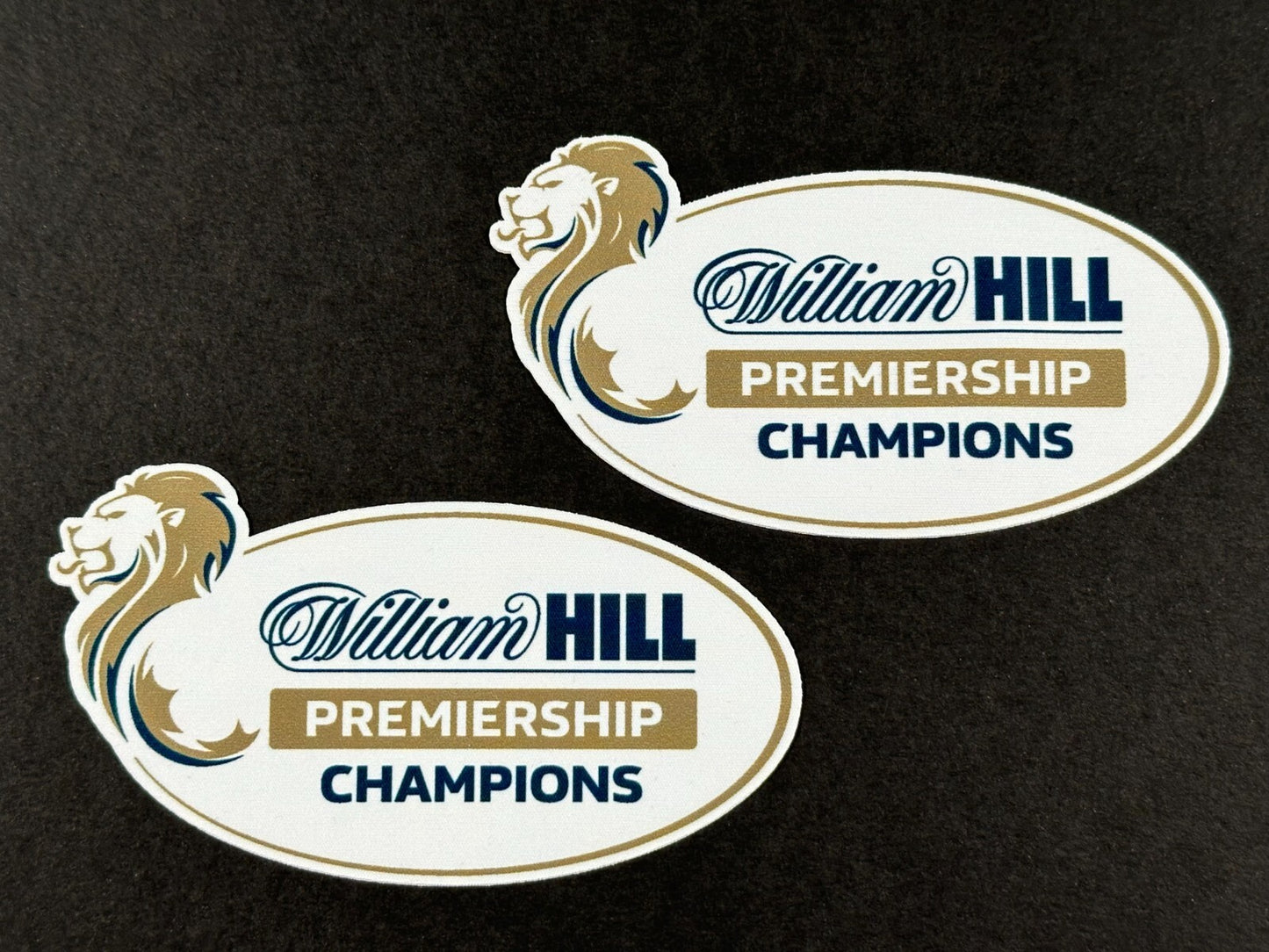 2023 2024 OFFICIAL SPFL PREMIERSHIP CHAMPIONS PLAYER SIZE SLEEVE PATCH SET