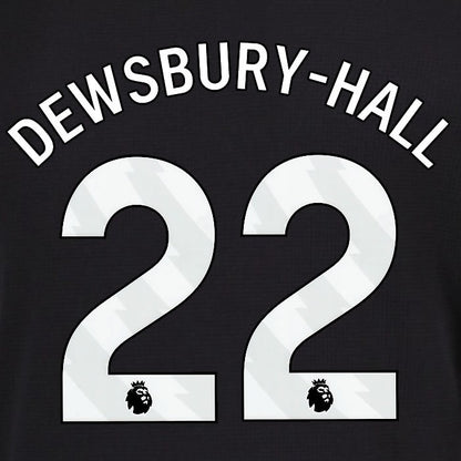 2025 2026 EVERTON DEWSBURY HALL 22 OFFICIAL WHITE 3RD PLAYER SIZE NAMESET