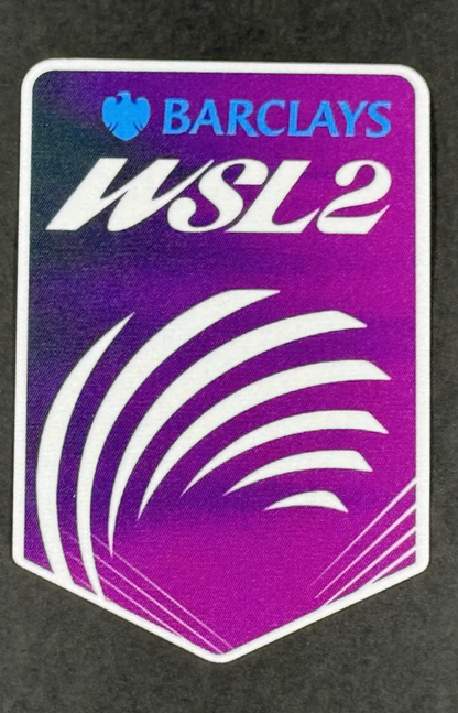 2025 2026 OFFICIAL SPORTING ID WSL WOMENS SUPER LEAGUE 2 SLEEVE PATCH