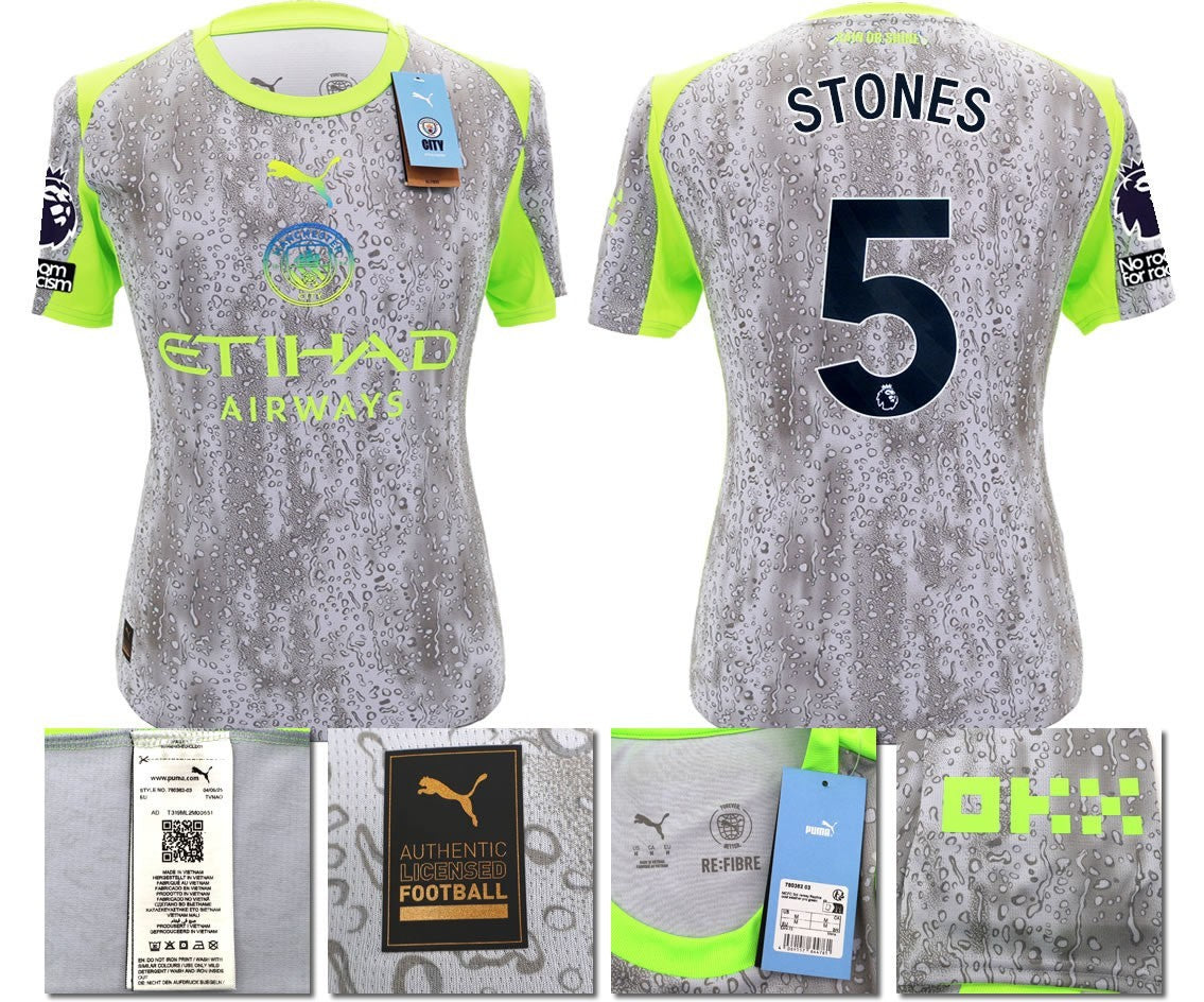 BNWT 2025 2026 MAN CITY PUMA THIRD STONES 5 FOOTBALL SHIRT