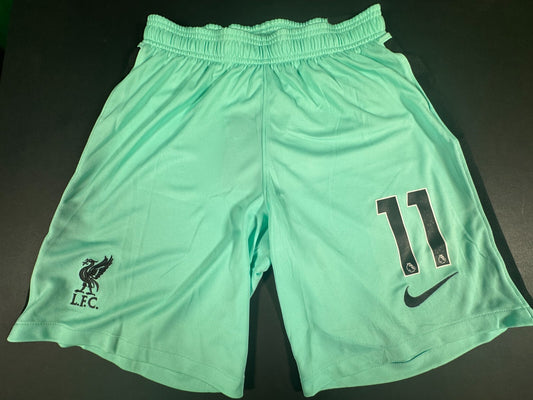BRAND NEW 2020 2021 NIKE LIVERPOOL AWAY FOOTBALL SHORTS #11 MENS MEDIUM
