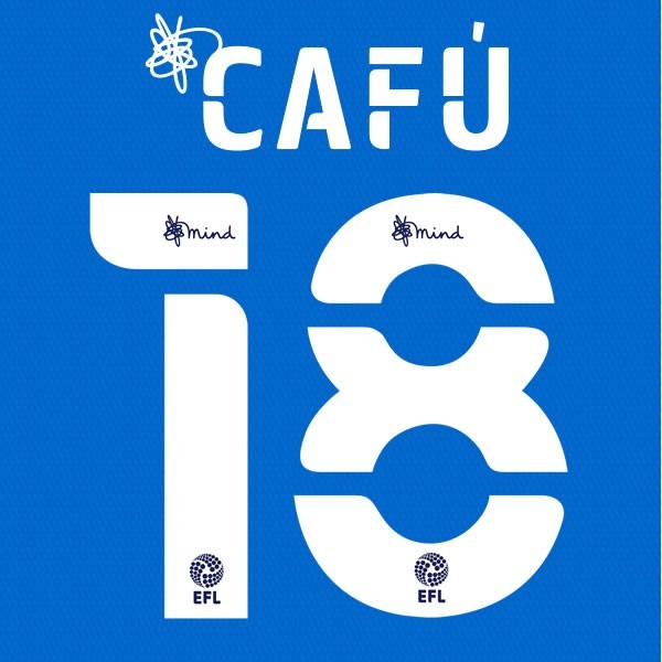 NOTTINGHAM 2020 2021 OFFICIAL CAFU 18 AWAY PLAYER SIZE NAME SET