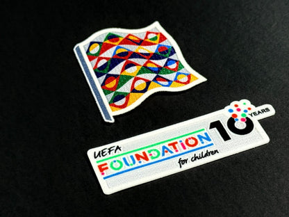 25/26  UEFA NATIONS LEAGUE FOUNDATION 10 YEARS PLAYER SLEEVE PATCH 100MM