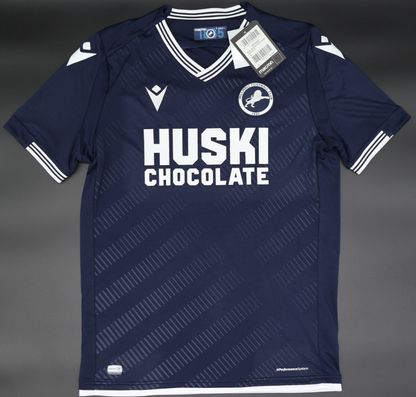BNWT 2020 2021 MILLWALL HOME MACRON WALLACE 7 FOOTBALL SHIRT MEN'S SMALL