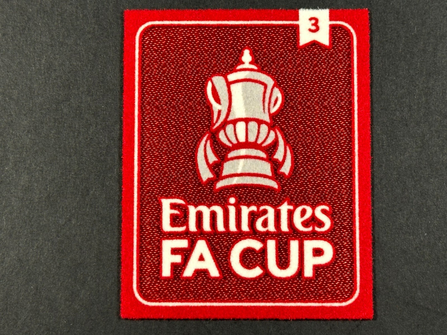2024 OFFICIAL SPORTING ID EMIRATES FA CUP WEST HAM FC 3 X WINNERS PATCH